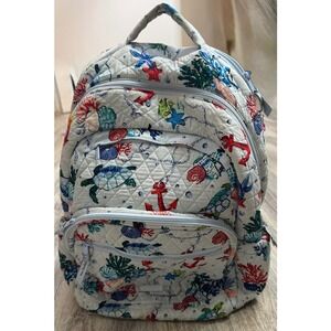 Vera Bradley Ocean Sea Turtle Dream Backpack Discontinued Style Collectible